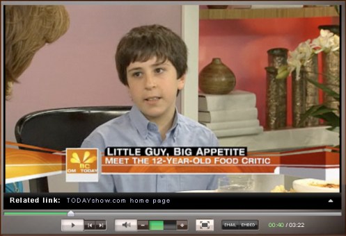 Video clip of Today Show.